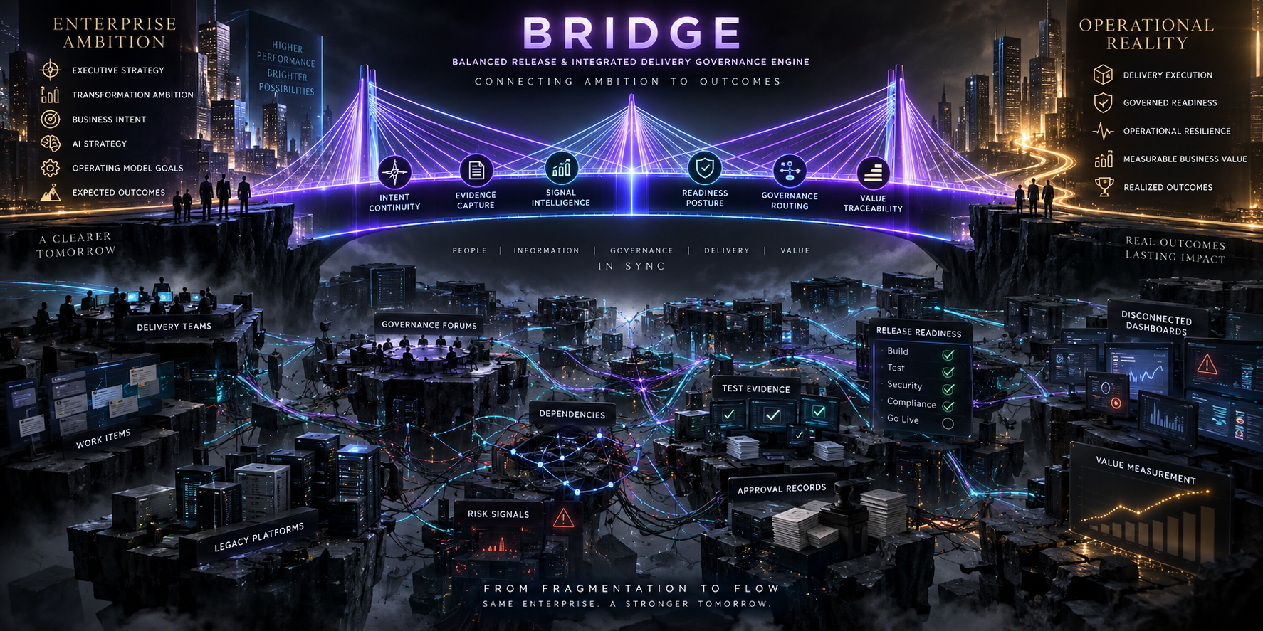 The Enterprise Doesn’t Need Another Framework. It Needs a BRIDGE. banner
